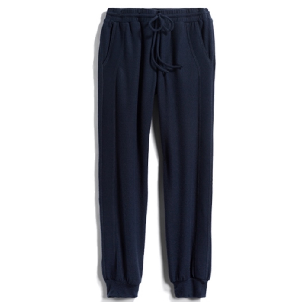 Michael Stars Madison Joggers Navy Medium NWT